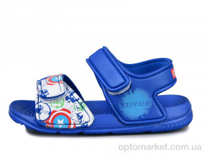 Купить Сандалі дитячі 8005B-16 Смайлик синій