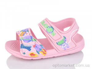 Купить Босоніжки дитячі 8007B-6 Смайлик рожевий