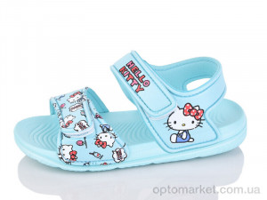 Купить Босоніжки дитячі 8008B-25 Смайлик блакитний