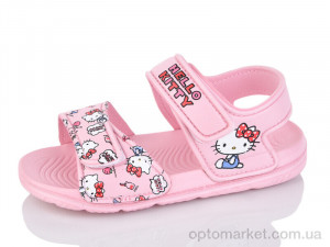 Купить Босоніжки дитячі 8008B-6 Смайлик рожевий