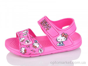 Купить Босоніжки дитячі 8008B-9 Смайлик рожевий