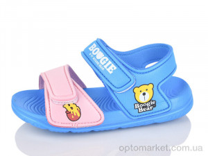 Купить Босоніжки дитячі 8009B-22 Смайлик синій
