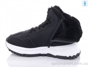Черевики жіночі 801-1 Ok Shoes чорний  оптом от Optomarket