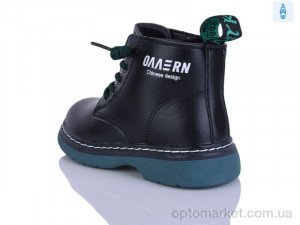 Черевики дитячі 802 green KEWK чорний  оптом от Optomarket