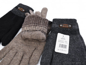 Рукавички чоловічі 8021 mix Henu мікс  оптом от Optomarket