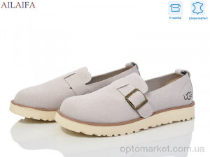 Туфлі жіночі 803-2 Aelida сірий оптом от Optomarket