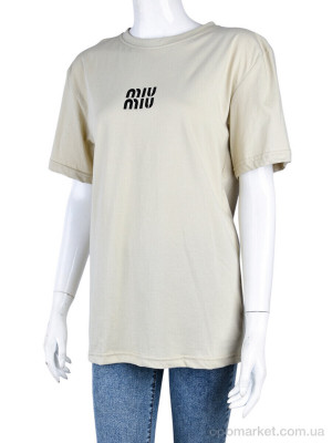 Купить Футболка жіночі 804Ж бежевий Textile бежевий