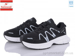 Купить Кросівки чоловічі 806-1 Saimaoji чорний