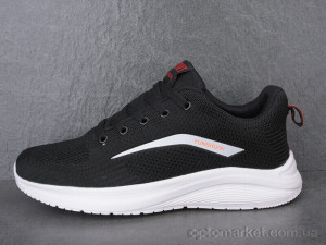 Кросівки чоловічі 806-2 Pet чорний  оптом от Optomarket