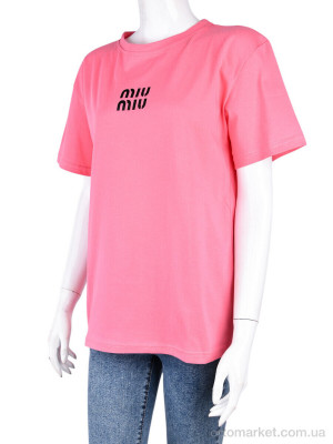 Купить Футболка жіночі 806Ж малина Textile рожевий