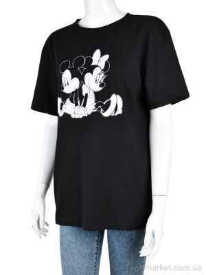 Купить Футболка жіночі 807Ж чорний Textile чорний