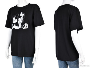 Футболка жіночі 807Ж чорний Textile чорний  оптом от Optomarket