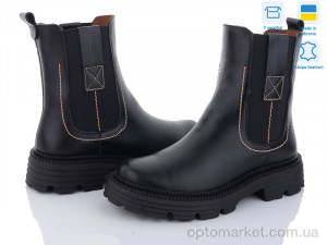 Купить Черевики жіночі 81 чорний к зима Mona Lisa чорний