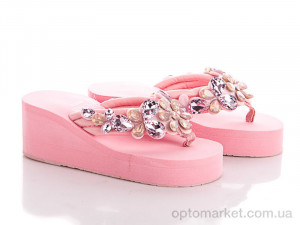 Купить Шльопанці жіночі 810-6КРР РОЗПРОДАЖ AMH рожевий