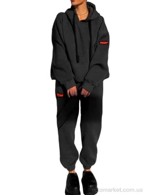 Купить Спортивний костюм жіночі 810 black Aidin чорний