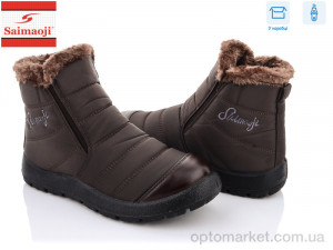 Купить Черевики жіночі 8107-3 Saimaoji коричневий