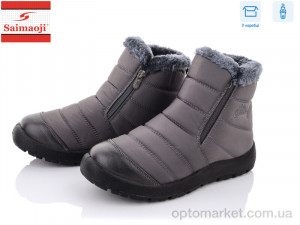 Купить Черевики жіночі 8107-7 Saimaoji сірий