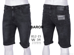 Шорти чоловічі 812-15 Baron чорний  оптом от Optomarket