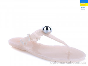 Купить Шльопанці жіночі 81261-1 Dual бежевий