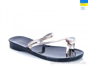 Купить Шльопанці жіночі 81269-3 Dual бронзовий
