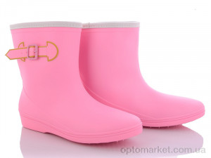 Купить Гумове взуття жіночі 817 розовый Class Shoes рожевий