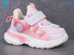 Кросівки дитячі 818А Bubudoo рожевий  оптом от Optomarket