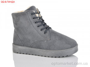 Купить Черевики жіночі 820-3 QQ&Панда сірий