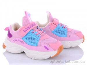 Купить Кросівки дитячі 82006-3 Babudog рожевий