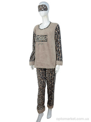 Купить Пижама жіночі 8205 brown Asel коричневий