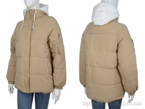Куртка жіночі 8208 d.beige Tayishe бежевий  оптом от Optomarket