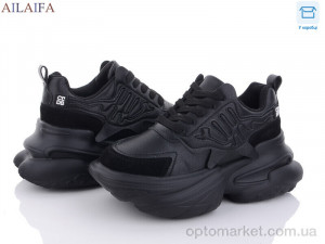 Купить Кросівки жіночі 8209 black Aelida чорний