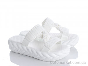 Купить Шльопанці жіночі 822-3 5пар: 36;36;37;38;40 РОЗПРОДАЖ(с браком) Diana білий