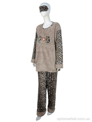 Купить Пижама жіночі 8245 brown Asel коричневий