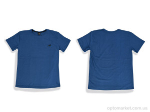 Футболка чоловічі 826-M інді Style Gaming синій  оптом от Optomarket