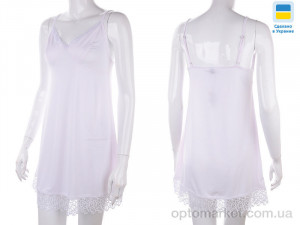 Нічна сорочка жіночі 8288 white батал Nadia & Natali білий  оптом от Optomarket