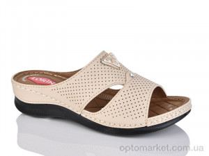 Купить Шльопанці жіночі 830 beige Lorin бежевий
