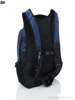 Рюкзак унісекс 8348 blue (5-30) Jomolanma синій  оптом от Optomarket