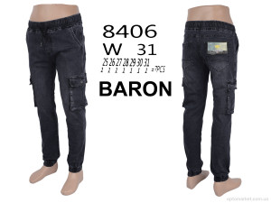 Джинси дитячі 8406 Baron сірий  оптом от Optomarket