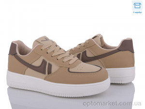 Купить Кросівки жіночі 85-9 Happy коричневий