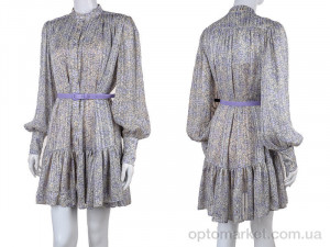 Платье женские 8509 violet Bogartline фиолетовый  оптом от Optomarket