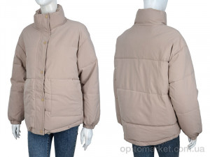 Куртка жіночі 851 beige TurnHug бежевий  оптом от Optomarket