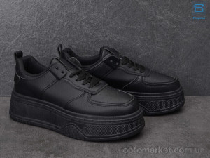 Кросівки жіночі 86-1 Happy чорний  оптом от Optomarket