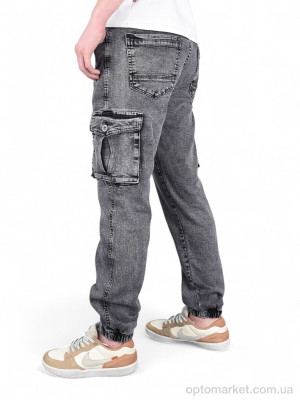 Джинси чоловічі 8603 Baronjns сірий  оптом от Optomarket
