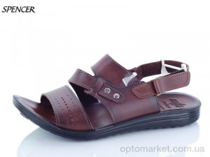 Купить Сандалі чоловічі 8649 коричневый Spencer коричневий