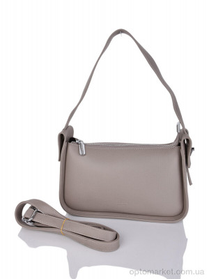 Купить Сумка женская 868577 khaki-grey Lusha коричневий