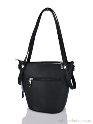 Сумка женская 869076 black Lusha чорний  оптом от Optomarket