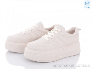 Купить Кросівки жіночі 87-6 Happy бежевий