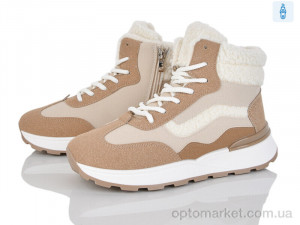 Купить Черевики жіночі 8712 beige-khaki Baolikang бежевий