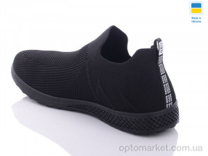 Кросівки чоловічі 8715-2 Swin чорний  оптом от Optomarket