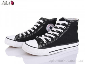 Купить Кеди жіночі 88-50-1 Aba чорний